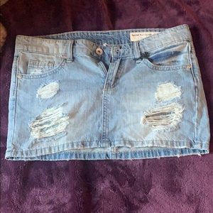 Denim skirt